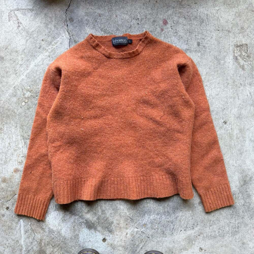 Fisherman Crewneck Sweater (Women) - Size L